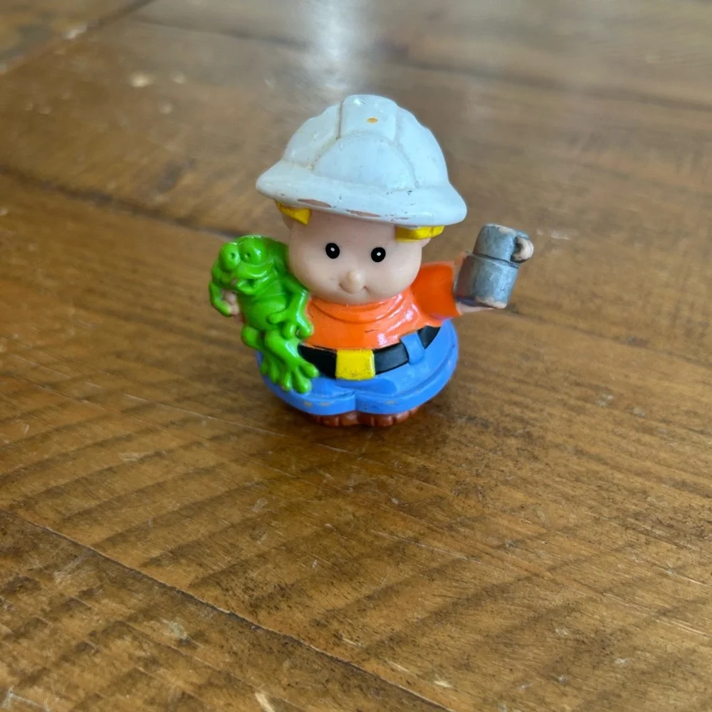 Fisher Price Little People zookeeper Eddie as is
